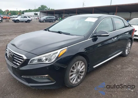 2015 Hyundai Sonata Limited из США, поврежденный, VIN 5NPE34AF8FH046274
